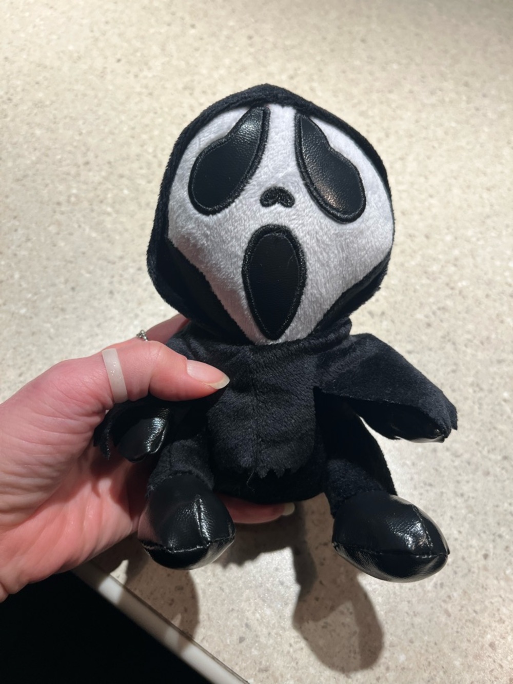 Kidrobot Ghost Face Scream 8" Plush Phunny Stuffed Toy Kid Robot